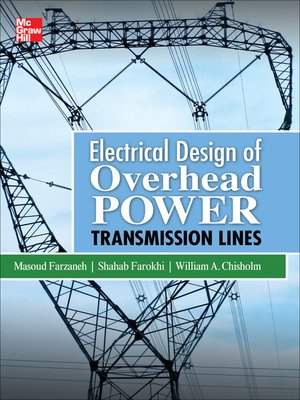 cover image of Electrical Design of Overhead Power Transmission Lines